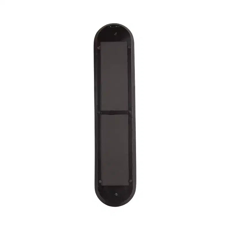 Miroir mural capsule à cadre métallique, 23,5 cm L x 99,7 cm H