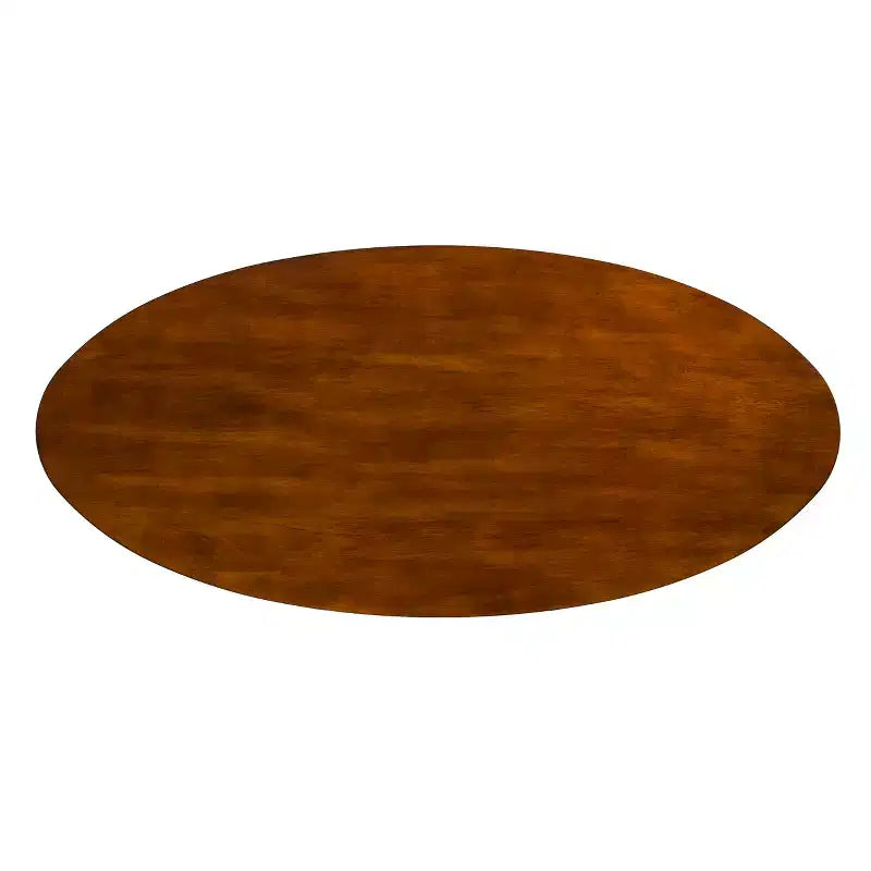 Table basse en fer et bois d'hévéa, 43 cm (H) x 132 cm (L) x 61 cm (P)