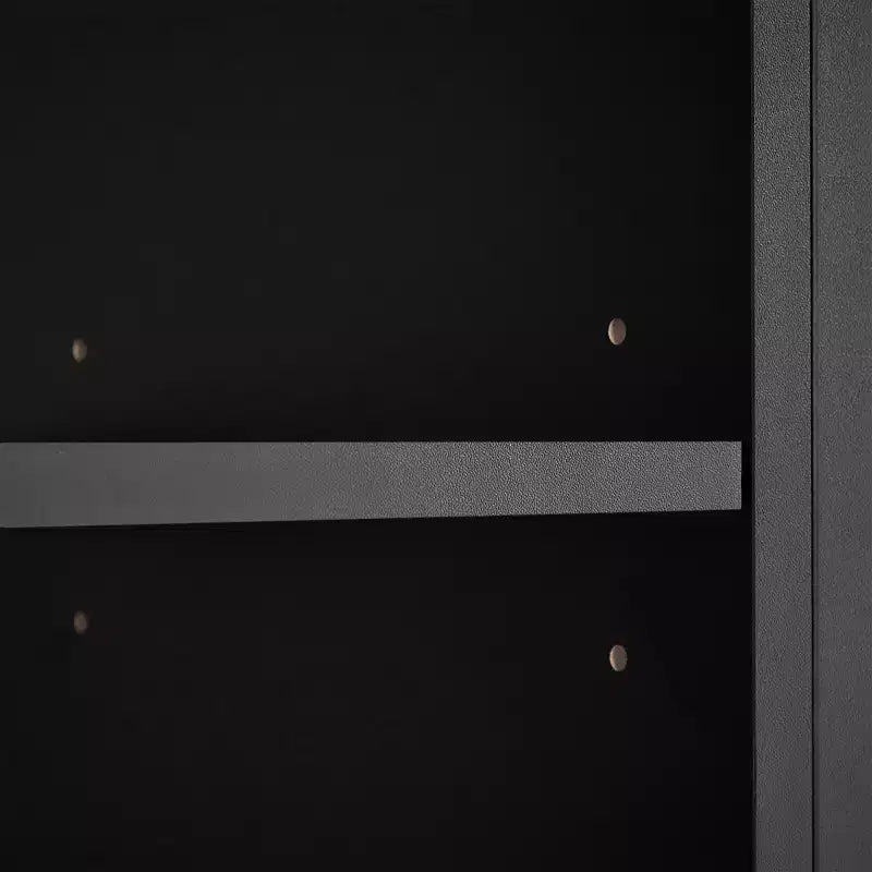 Meuble de Rangement de Salle de Bain en MDF avec Panier à Linge Basculant et Étagère Réglable, 71.7"H x 31.1"W x 16.1"D