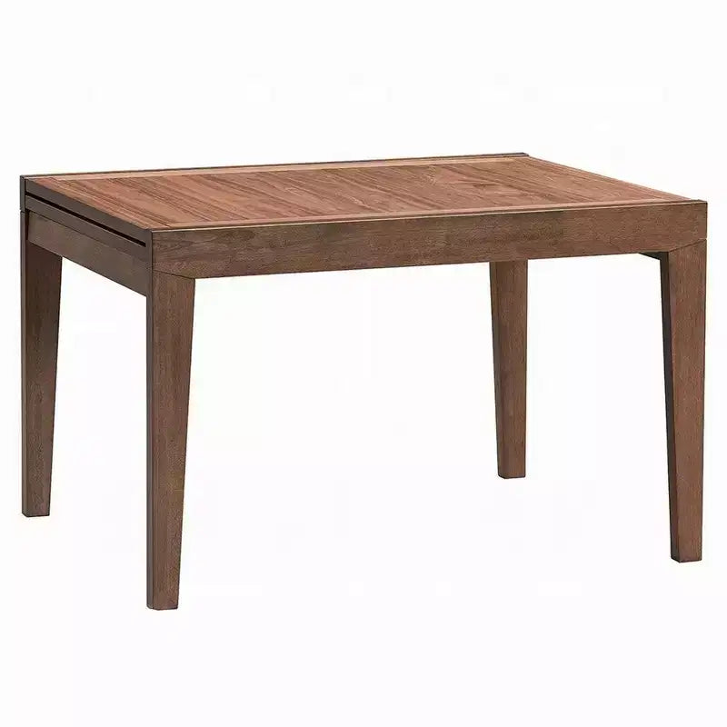 Table à manger extensible en hévéa et MDF, 119-239 cm (L) x 89 cm (l) x 76 cm (H)