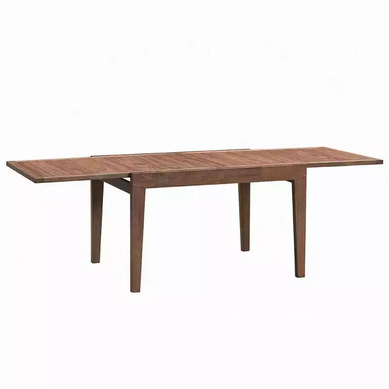 Table à manger extensible en hévéa et MDF, 119-239 cm (L) x 89 cm (l) x 76 cm (H)