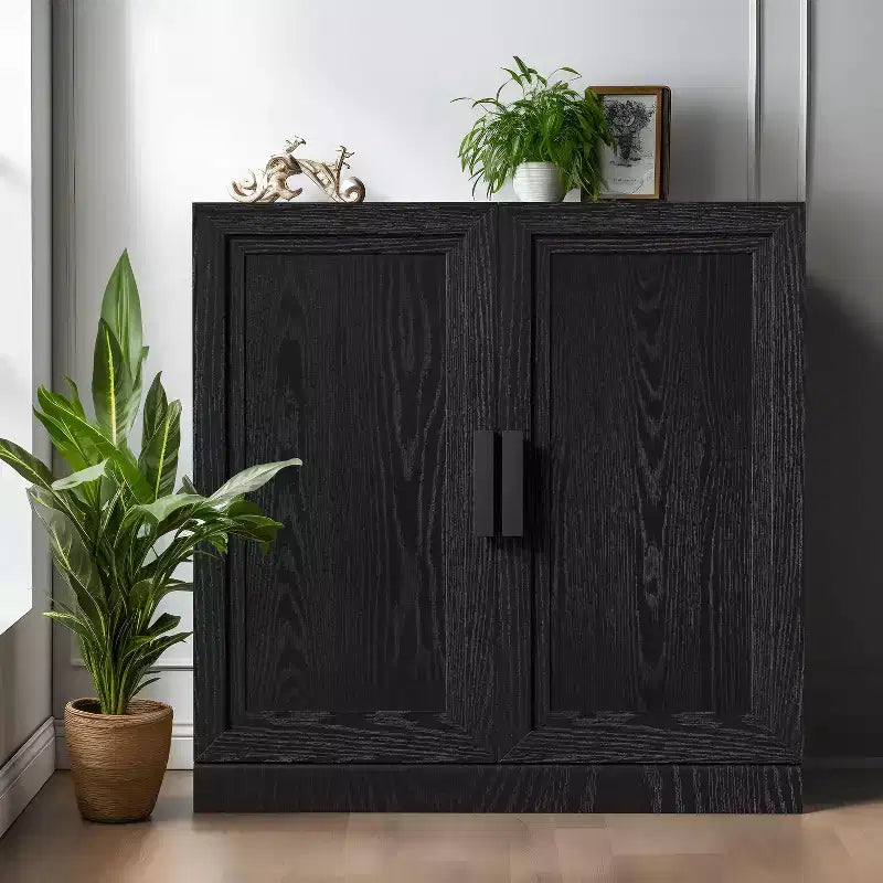Meuble d'appoint en bois manufacturé 79 cm (H) x 79 cm (l) x 41 cm (P)
