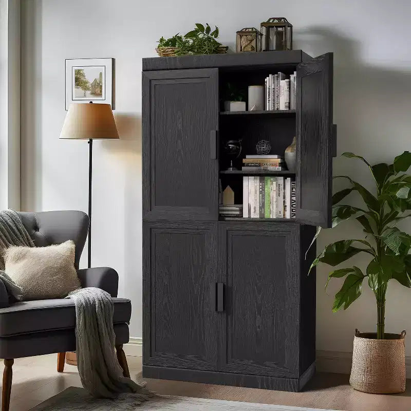 Meuble d'appoint en bois manufacturé 79 cm (H) x 79 cm (l) x 41 cm (P)