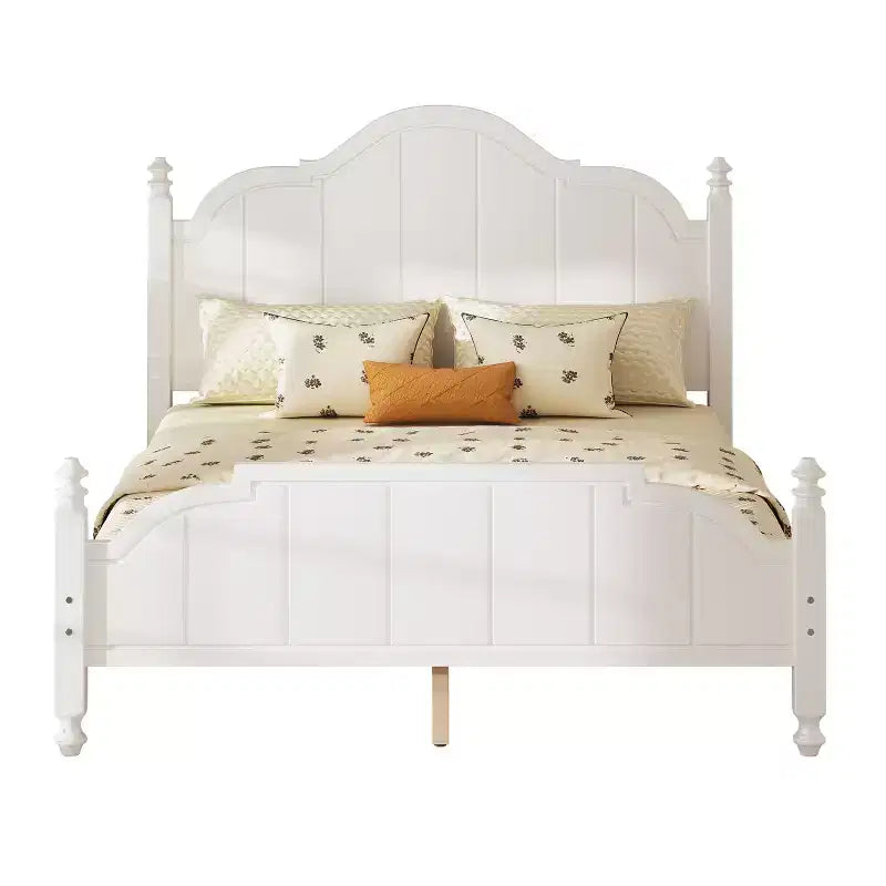 Lit plateforme en bois avec tête de lit, grand lit 40,55"H x 63,31"L x 85,04"P