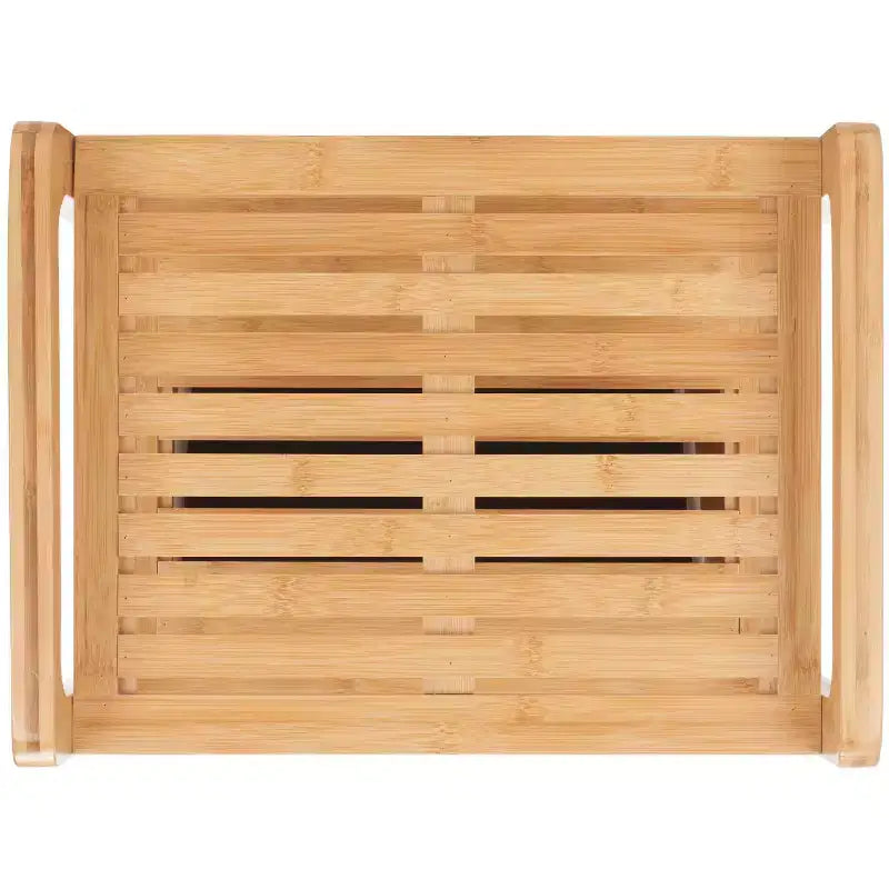 Panier à linge en bambou avec étagère et doublure amovible, 68 litres, 94,5 cm (H) x 39,8 cm (L) x 29,8 cm (P)